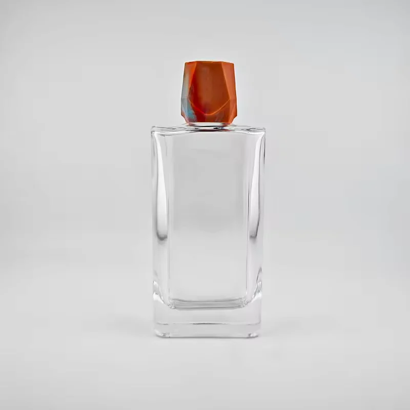Square Glass Perfume Bottle image 3
