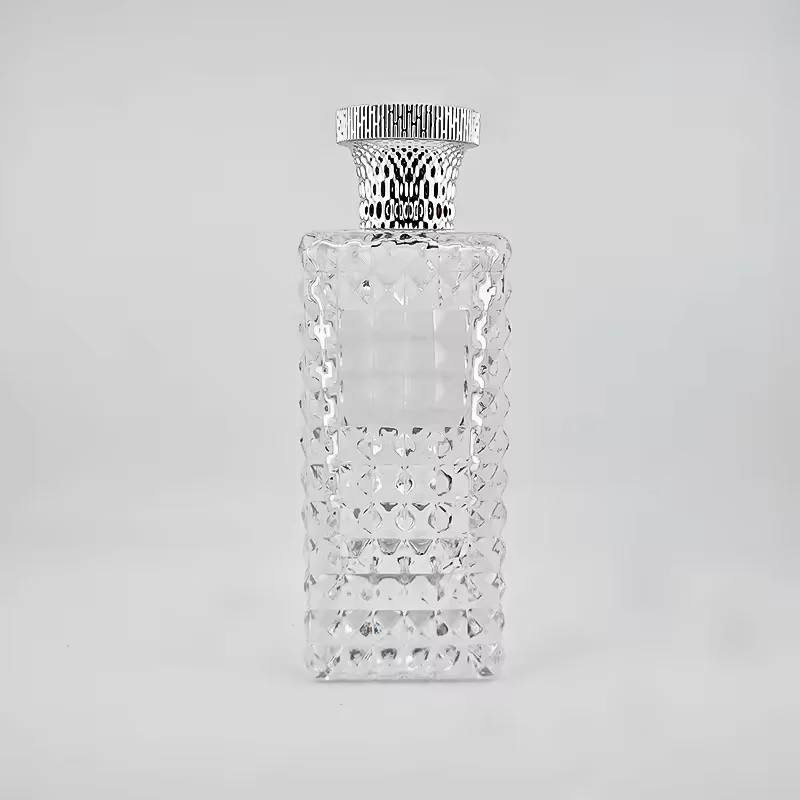 Clear Glass Perfume Bottle