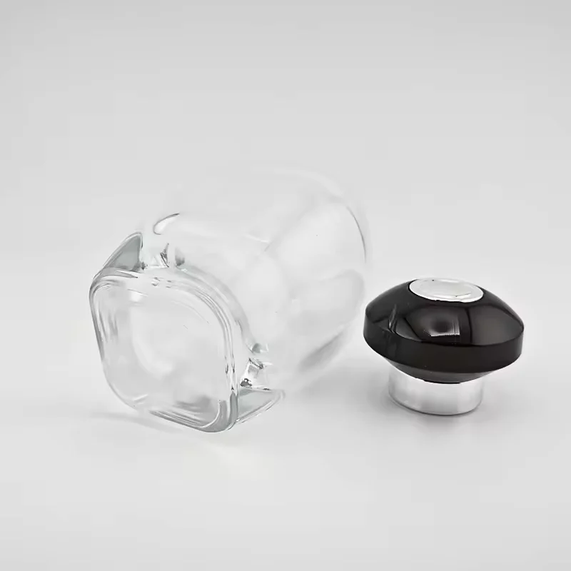 Cylindrical Glass Perfume Bottle image 4
