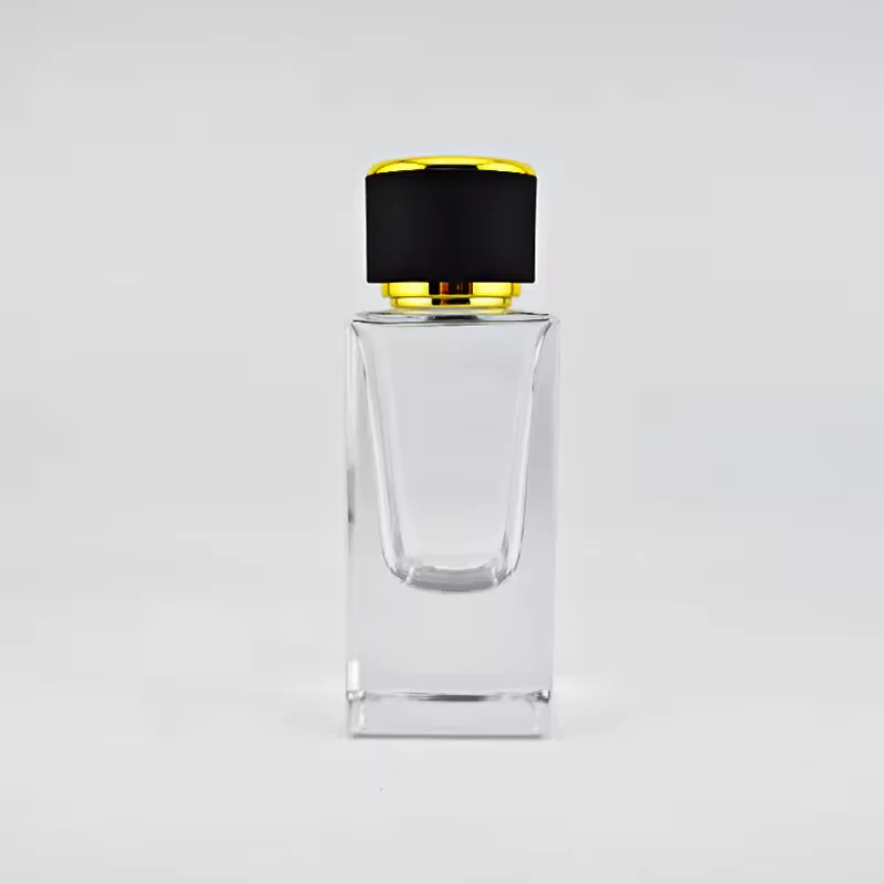 Clear Glass Perfume Bottle with Gift Box