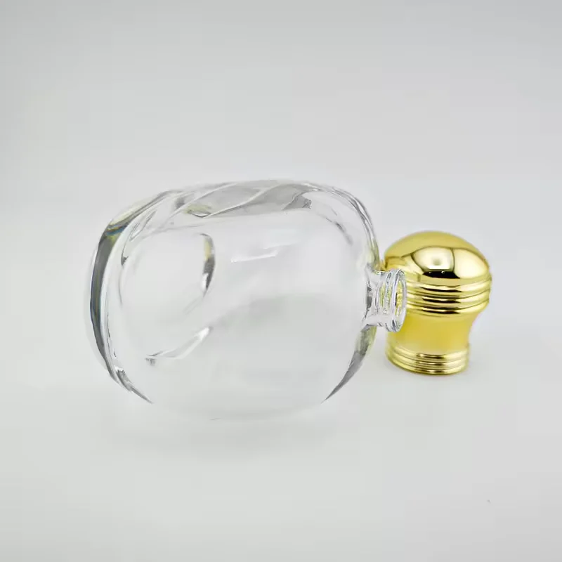 Square Glass Perfume Bottle with Custom Logo image 2