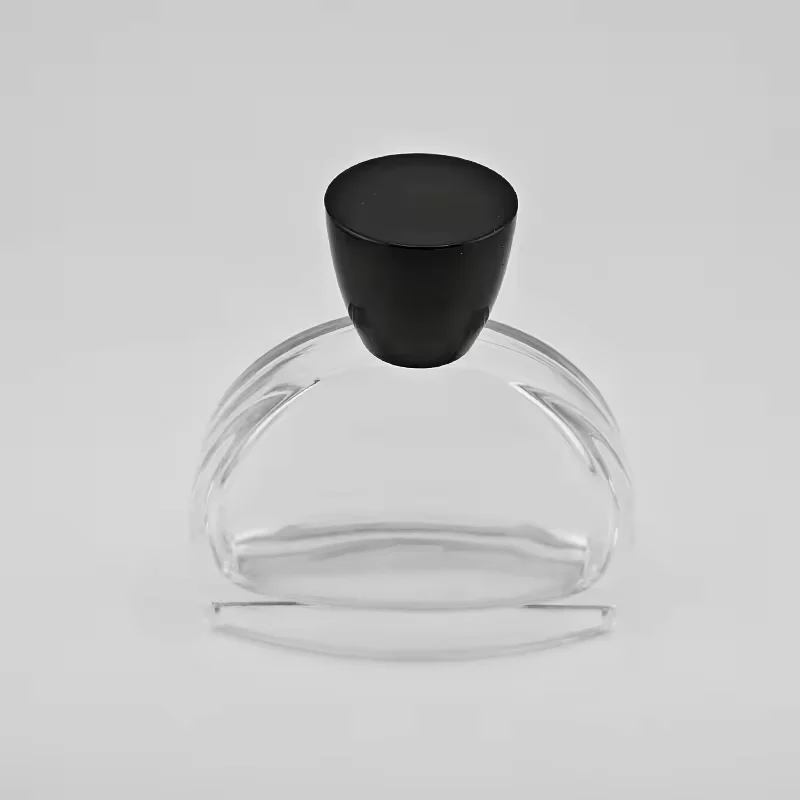 Black Glass Perfume Bottle image 2