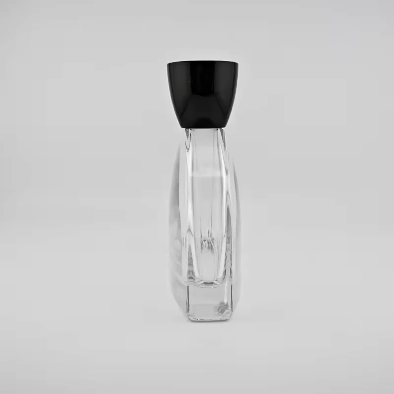 Black Glass Perfume Bottle image 3
