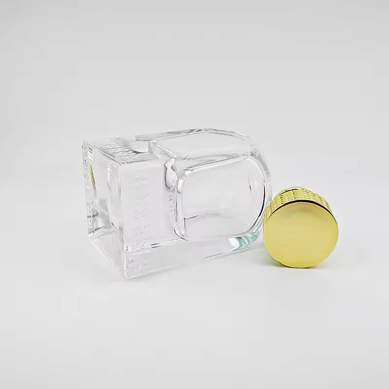 Square Glass Perfume Bottle image 5