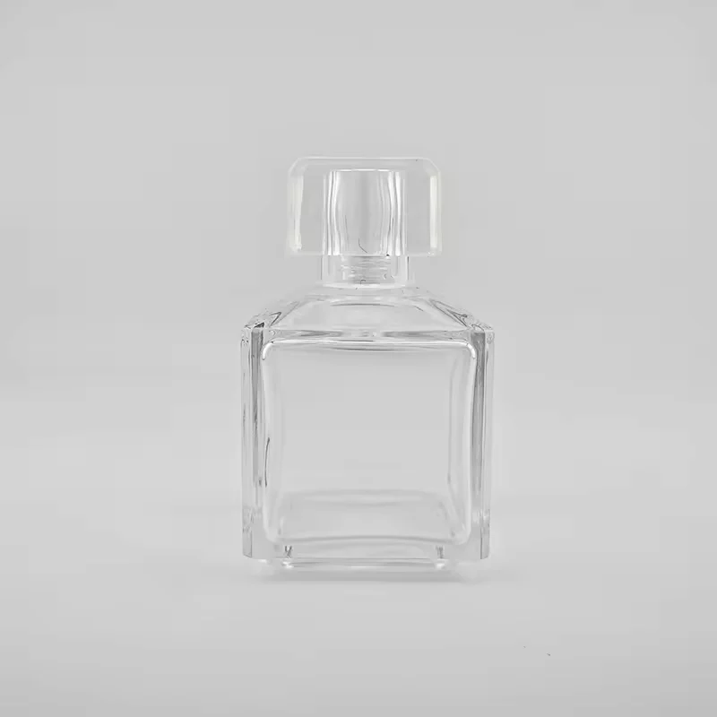 Clear Glass Perfume Bottle