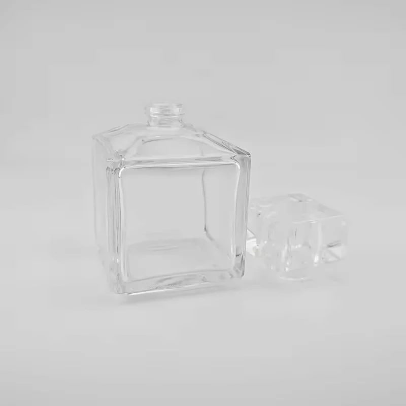 Clear Glass Perfume Bottle image 2