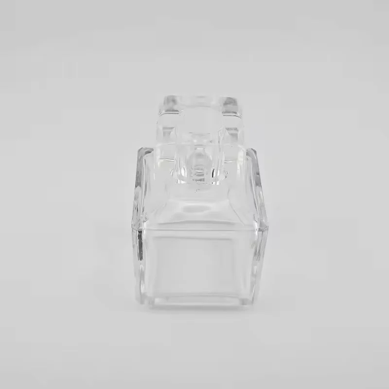 Clear Glass Perfume Bottle image 3