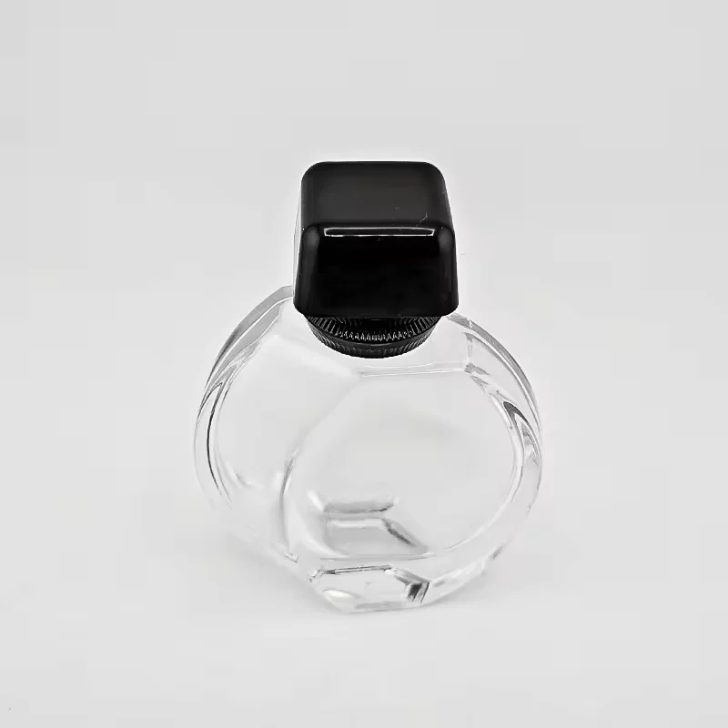 Gradient Round Glass Perfume Bottle image 2