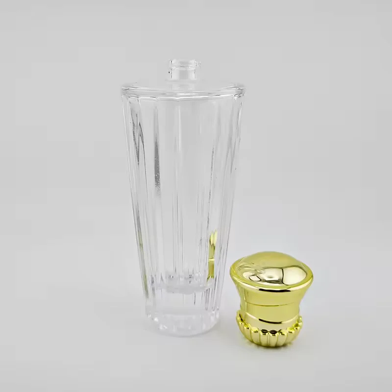 Cylindrical Glass Perfume Bottle