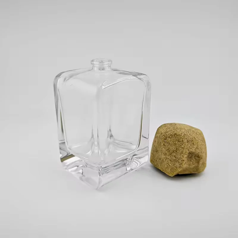 Custom Logo Arabic Luxury Glass Perfume Bottles Refillable with Crystal image 3