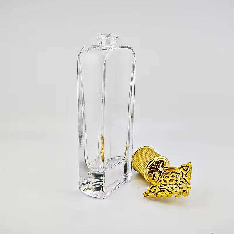 Portable Luxury Travel Size Refillable Perfume Atomizer Glass Bottle with image 4