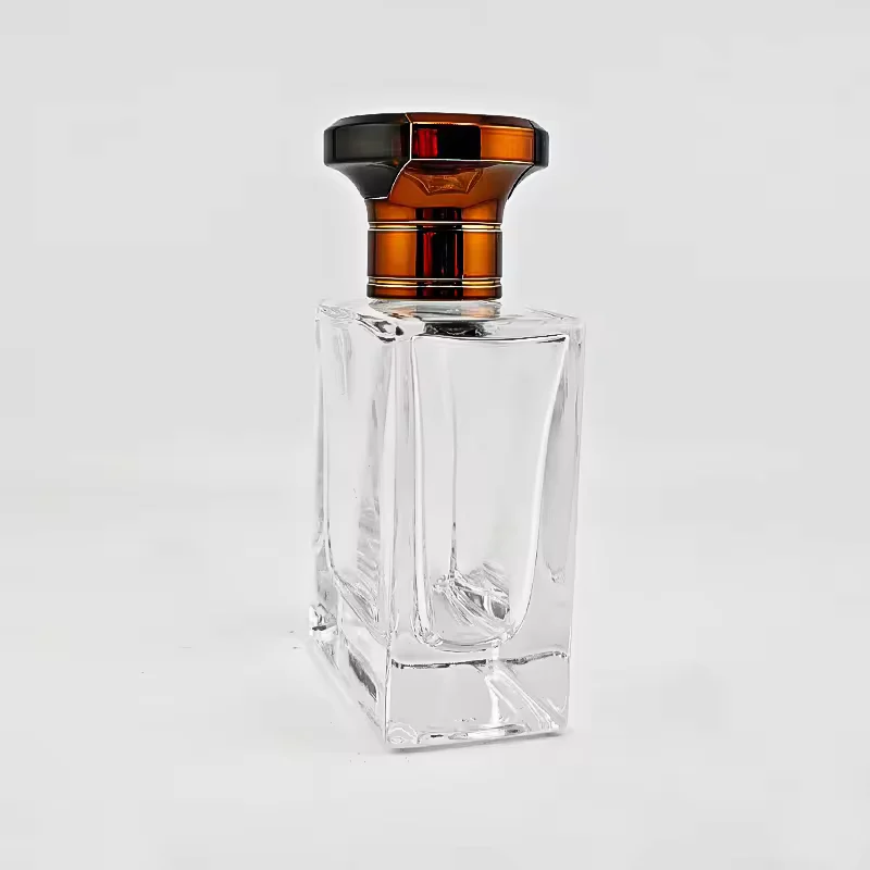 Square Glass Perfume Bottle image 2
