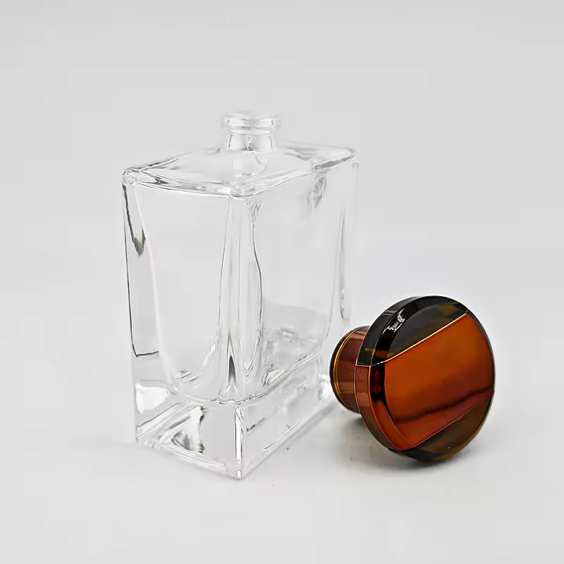 Square Glass Perfume Bottle image 3