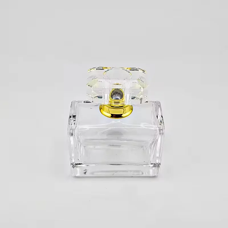 Rectangular Glass Perfume Bottle with Custom Logo image 5