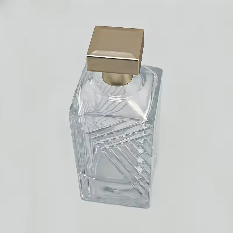 Square Glass Perfume Bottle image 2