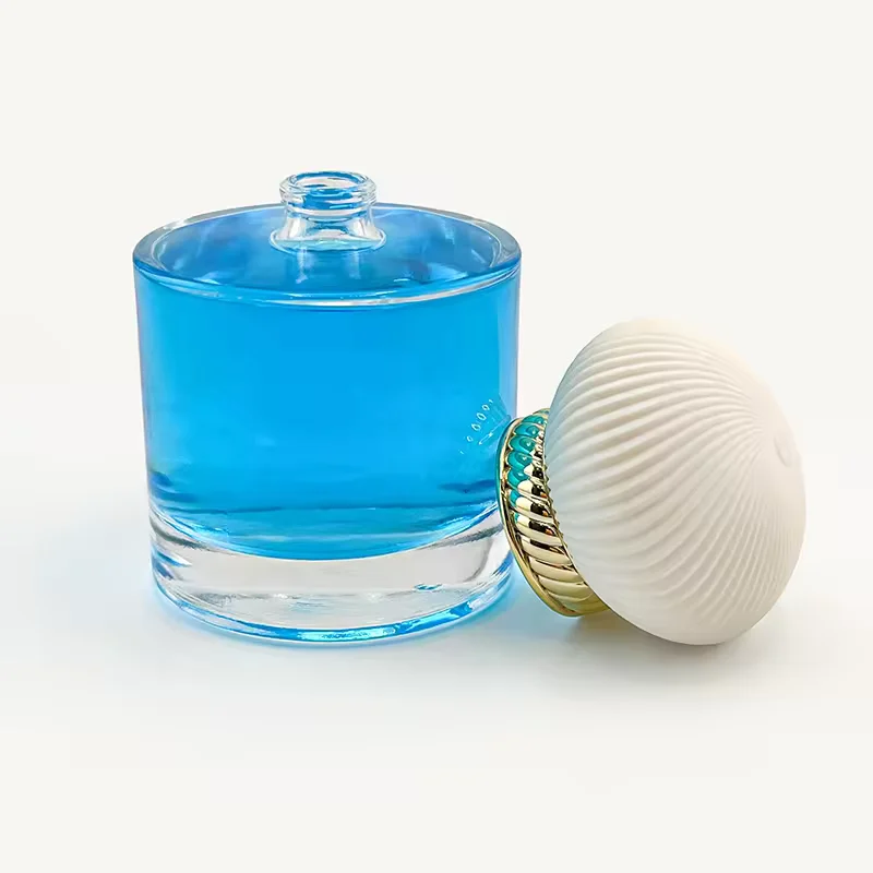Customized Luxury Gift Box Packaging Empty Perfume Glass Bottle with Roll