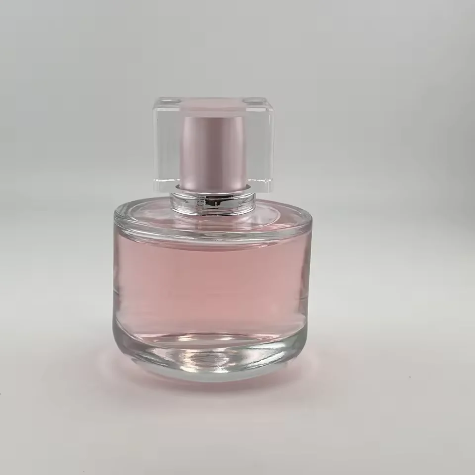 Round Glass Perfume Bottle