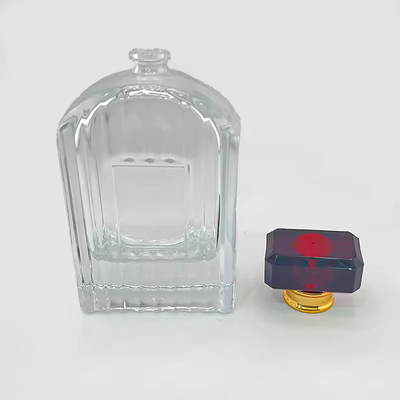 Elegant Luxury Custom Refillable Glass Perfume Bottles Capacity Empty Spray image 2