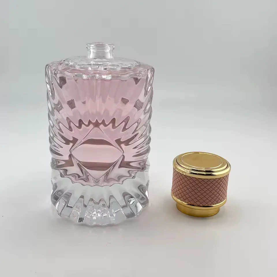 Cylindrical Glass Perfume Bottle image 4