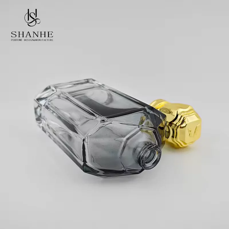 Gradient Glass Perfume Bottle