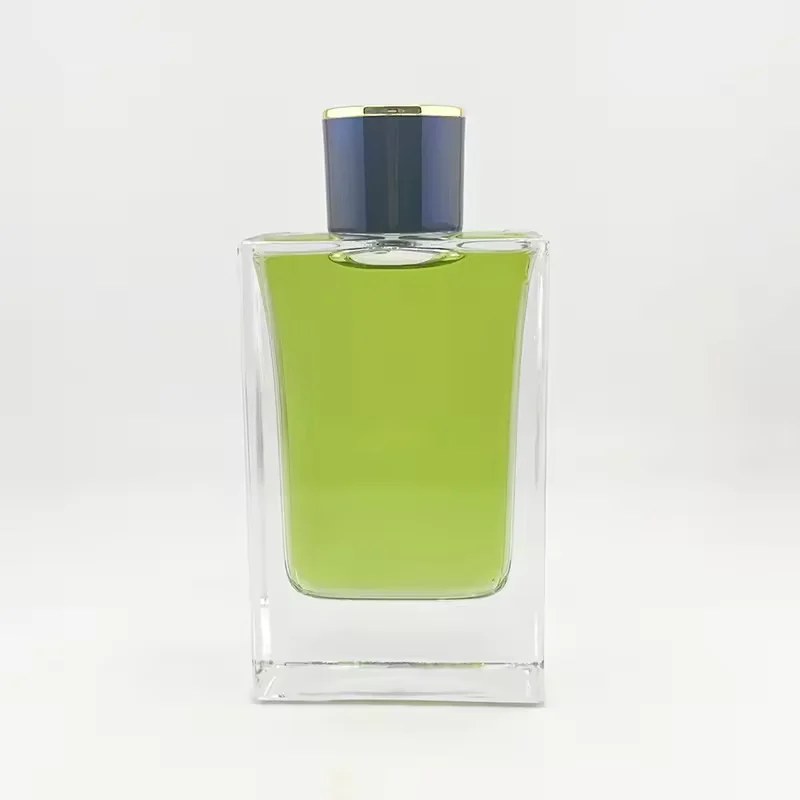 Black Square Glass Perfume Bottle