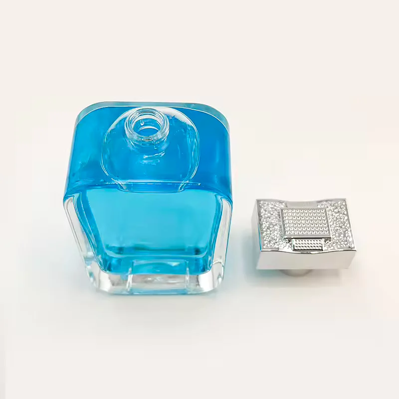 Square Glass Perfume Bottle