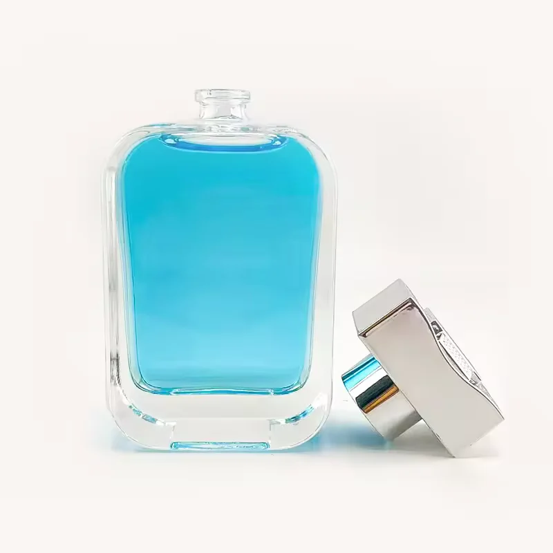 Square Glass Perfume Bottle image 2
