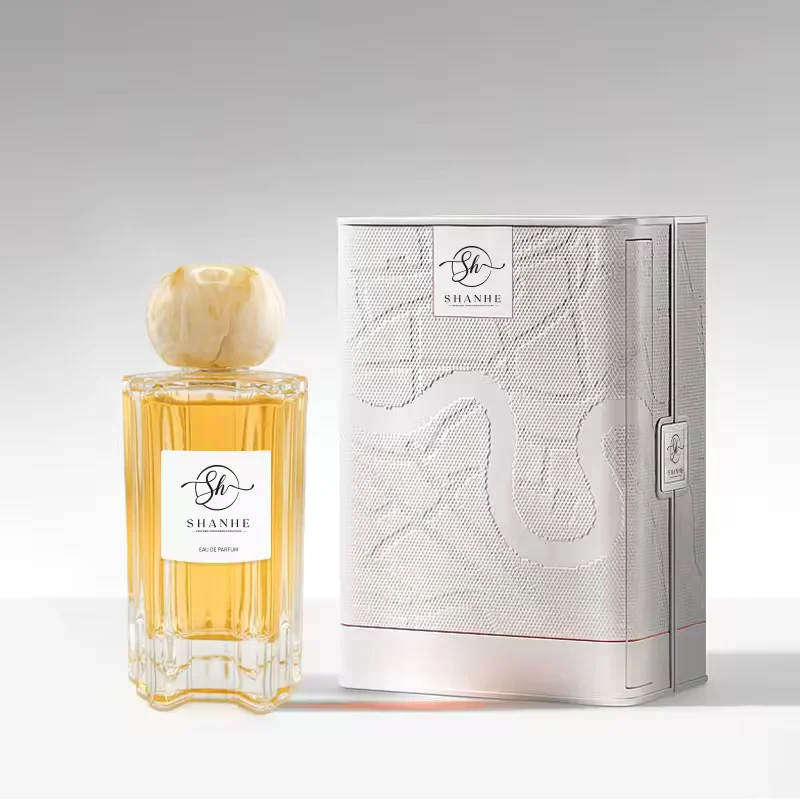 Clear Glass Perfume Bottle