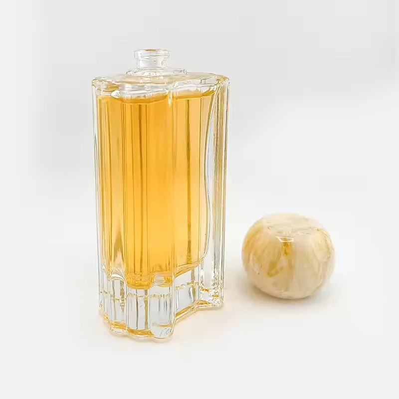 Clear Glass Perfume Bottle image 2