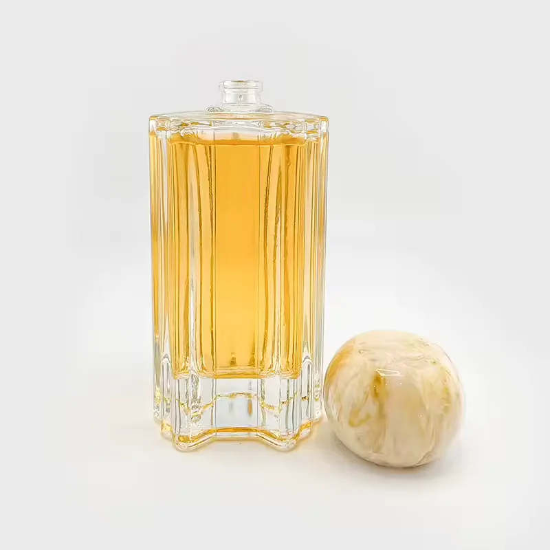 Clear Glass Perfume Bottle image 3