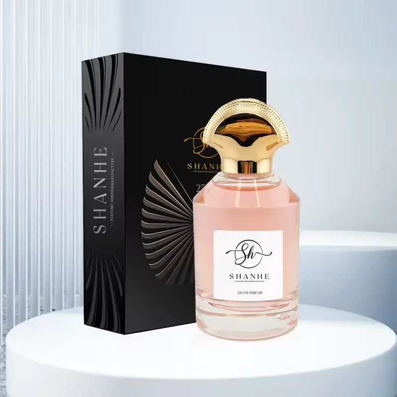 Cylindrical Glass Perfume Bottle