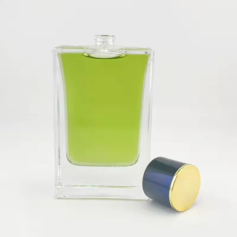 Rectangular Glass Perfume Bottle