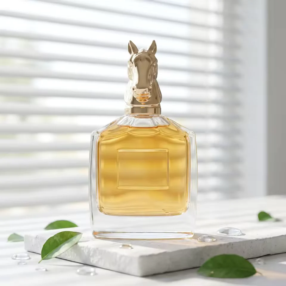 Luxury Glass Perfume Bottles Empty Pump Sprayer Packaging for Perfume with