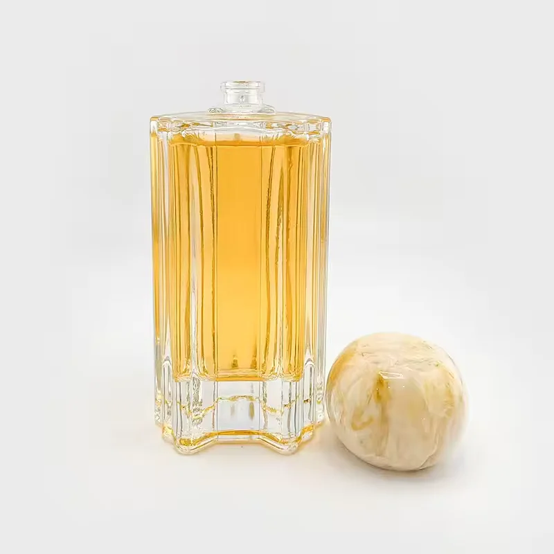Square Glass Perfume Bottle with Custom Logo