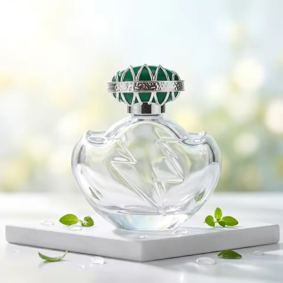 & Customized Glass Perfume Bottles with Pump Spray Seal & Luxury Perfume