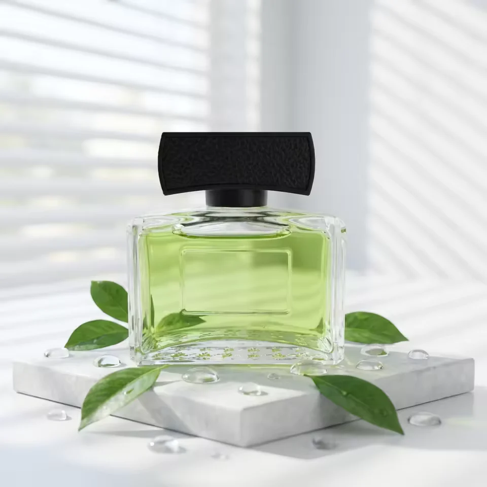 Square Glass Perfume Bottle