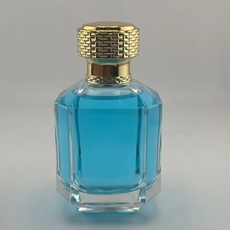 Luxury Glass Perfume Bottles Empty Pump Sprayer Packaging for Fragrance