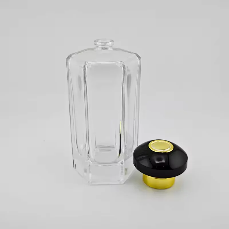 Square Glass Perfume Bottle with Gift Box