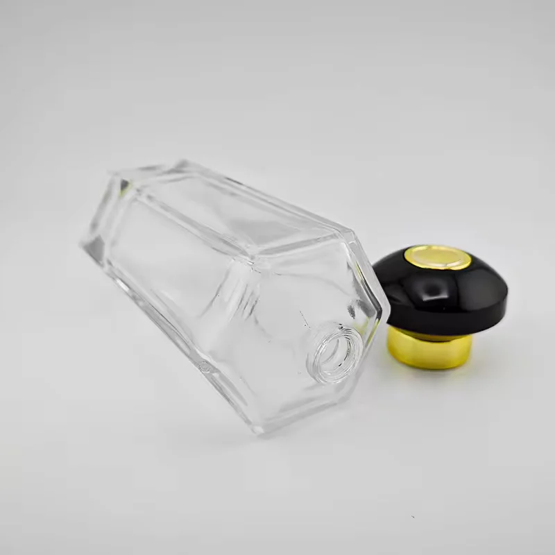 Square Glass Perfume Bottle with Gift Box image 2