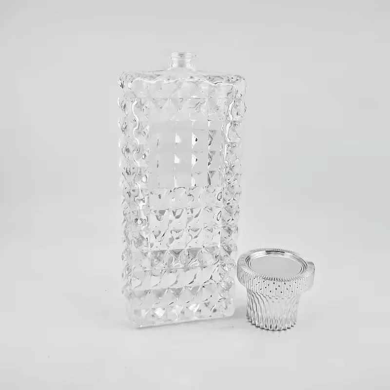 Glass Perfume Bottles Custom Logo Recyclable Spray Empty Perfume Containers