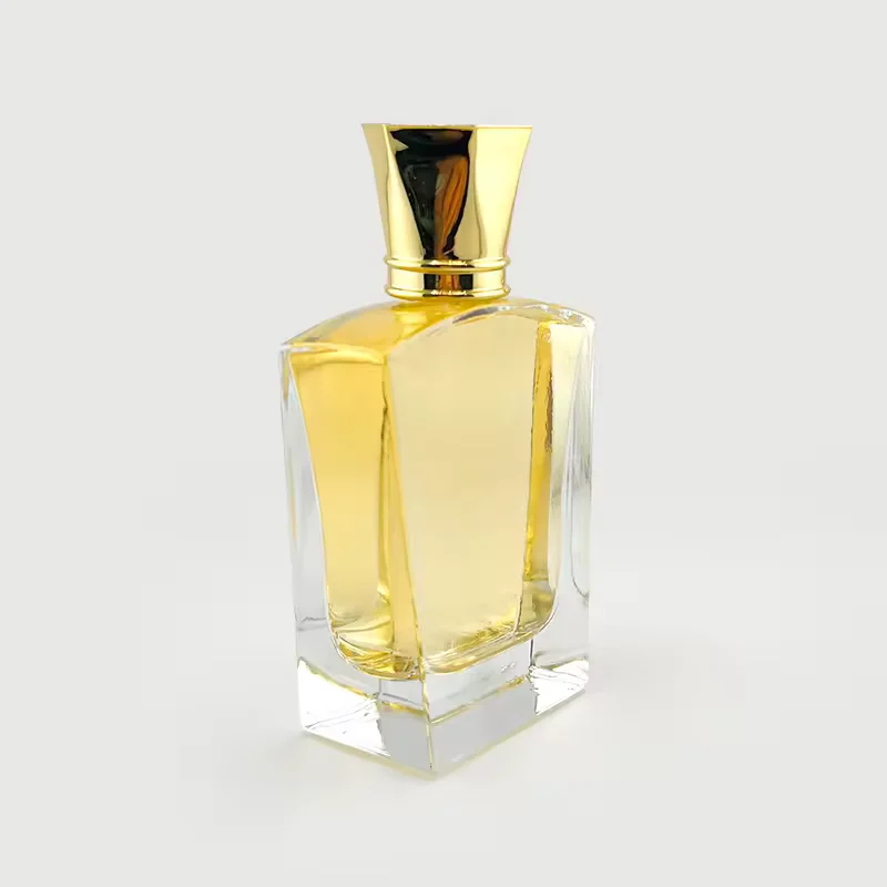 Clear Glass Perfume Bottle with Pump Sprayer
