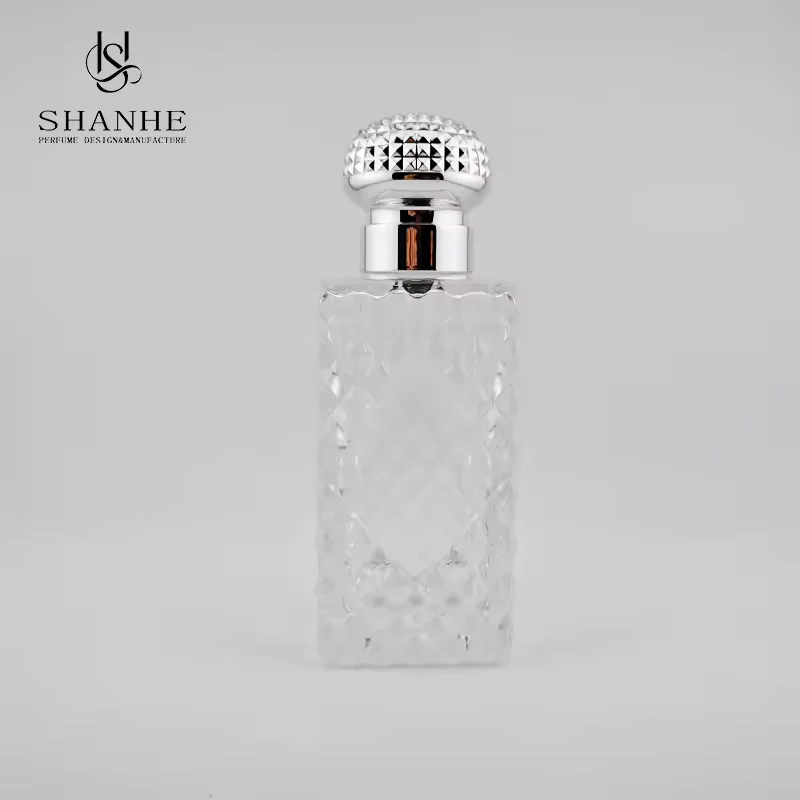 Luxury Perfume Bottle Crystal Irregular Perfume Spray Bottle Luxury Custom