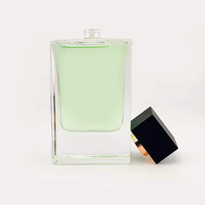 Rectangular Glass Perfume Bottle