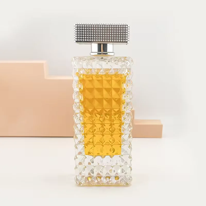 Square Glass Perfume Bottle