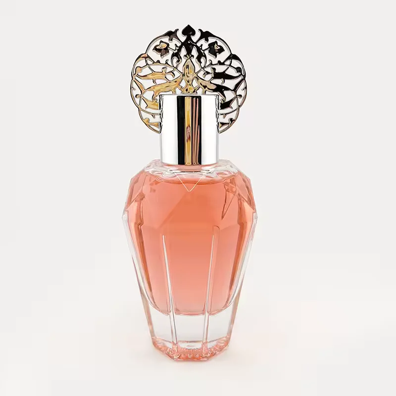 Rectangular Glass Perfume Bottle with Custom Logo