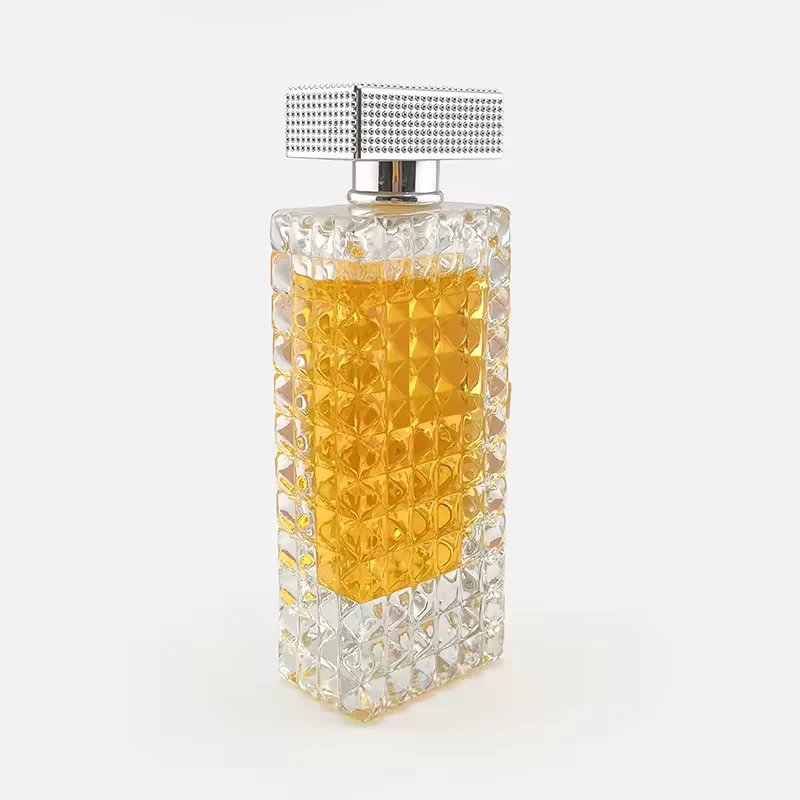 New Arrival Custom Logo Luxury Perfume Bottle Pressurized Atomizer with Gold