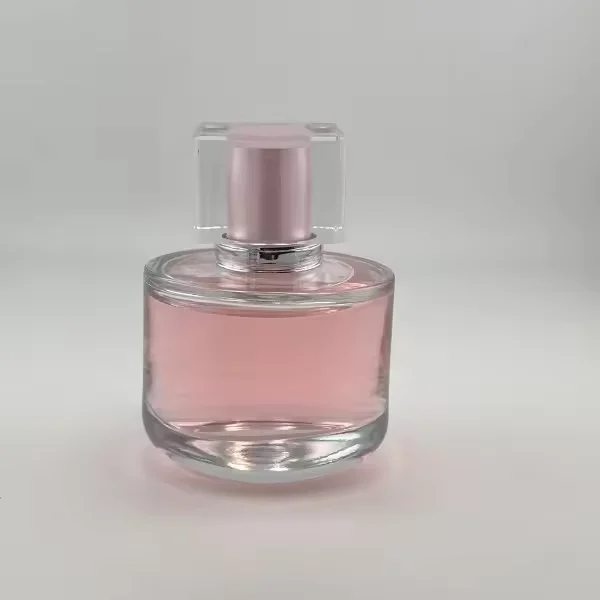 Clear Glass Perfume Bottle