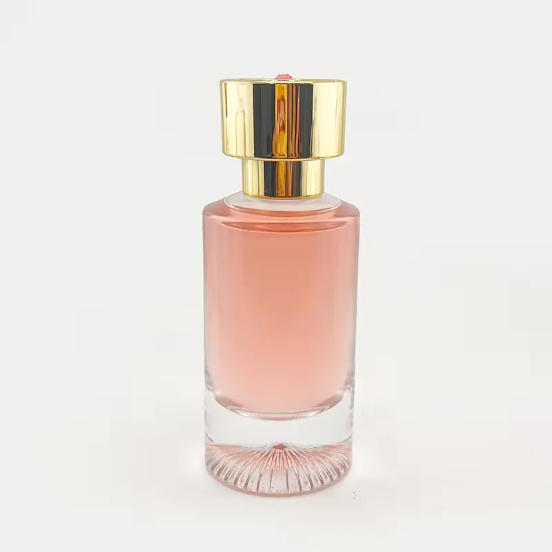 Red Glass Perfume Bottle