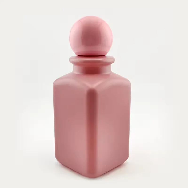 Cylindrical Glass Perfume Bottle
