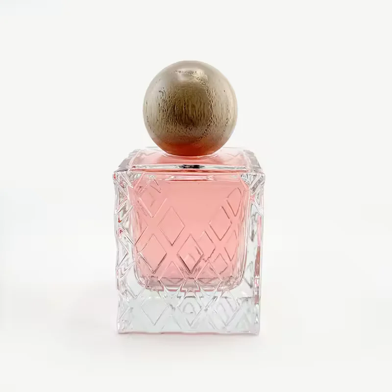 Square Glass Perfume Bottle